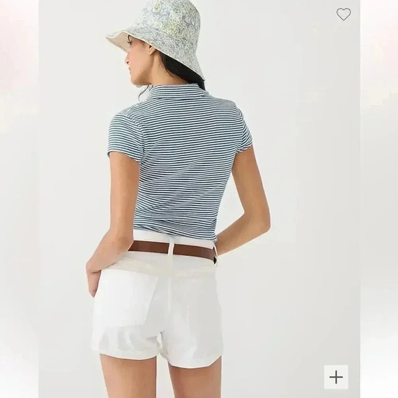J Crew Denim Short in White Size 29 NWT - Picture 2 of 9